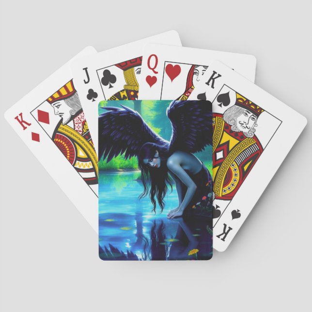 Baralho Fairy by Lake Playing Cards (Verso)