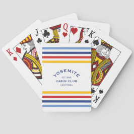 Baralho Faixa de Parque de Crest Personalizada do Clube de