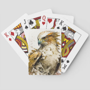 Baralho Falcon Bird Retrait Animal Painting Willife Free