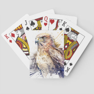 Baralho Falcon Bird Retrait Animal Painting Willife Free