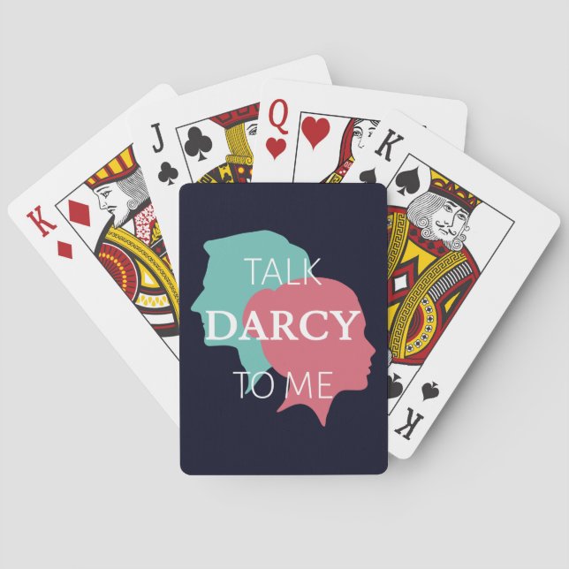 Baralho Fale comigo Darcy IV (Verso)