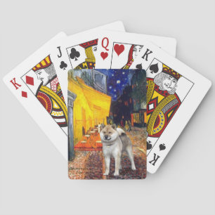 Baralho Famosa Arte - Terrace Cafe - Shiba Inu