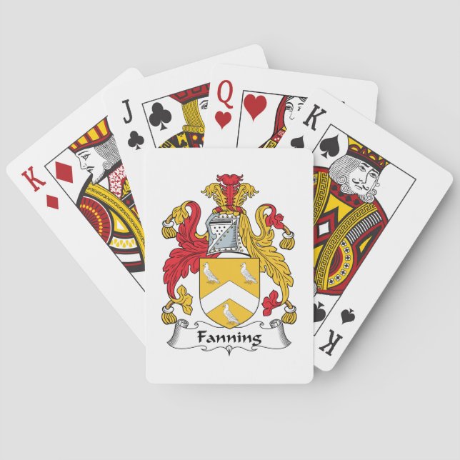 Baralho Fanning Family Crest (Verso)