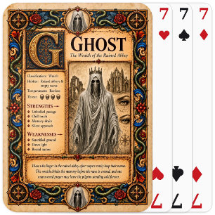 Baralho Fantasma, Arte do Bestiário Medieval