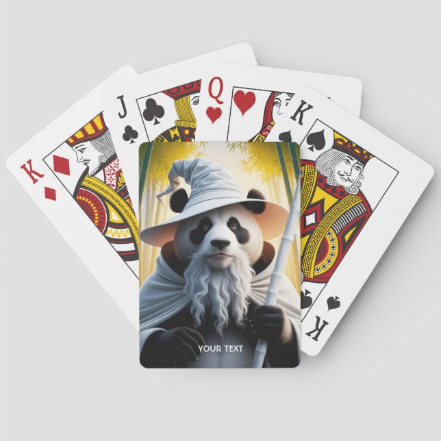 Baralho Fantasy - Assistente de Panda Velho (Verso)