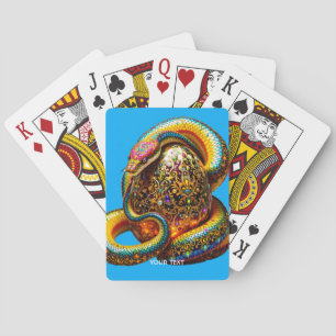 Baralho Fantasy Cobra de Ovo Bonito Vibrante