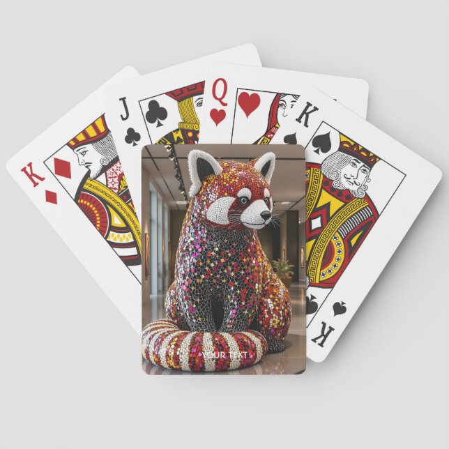 Baralho Fantasy Cute Art Deco Panda (Verso)