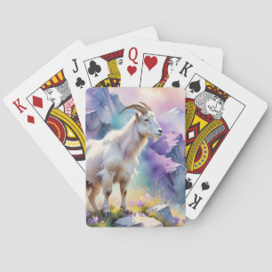 Baralho Fantasy Cute Mountain Goat Meadow