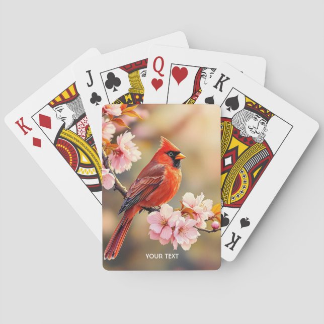 Baralho Fantasy Cute Red Bird Cherry (Verso)