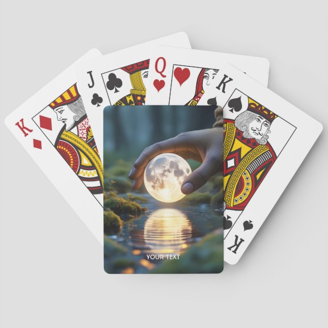 Baralho Fantasy Cute Two Fingers Moon (Verso)