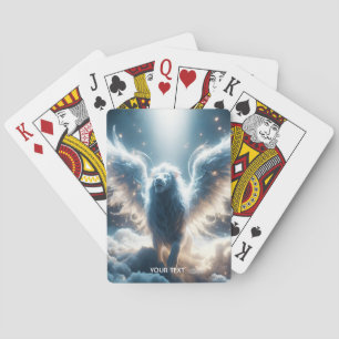 Baralho Fantasy Cute White Lion Heaven