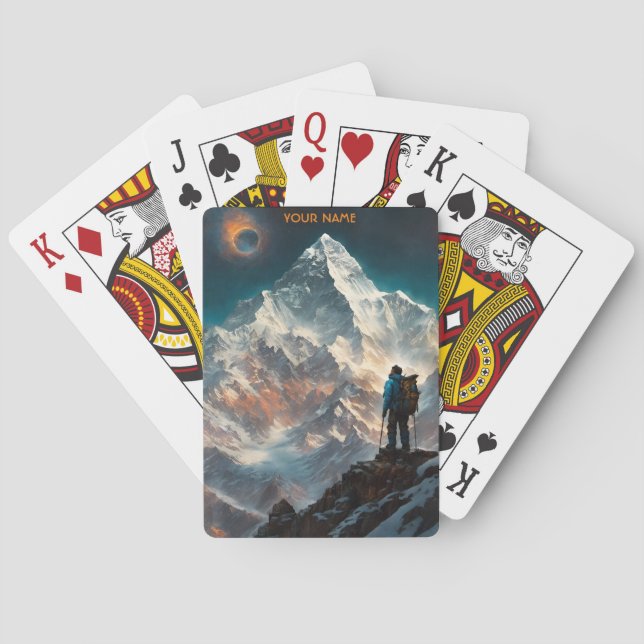 Baralho Fantasy - Flores Vivas Fusíveis Everest Alpinista (Verso)