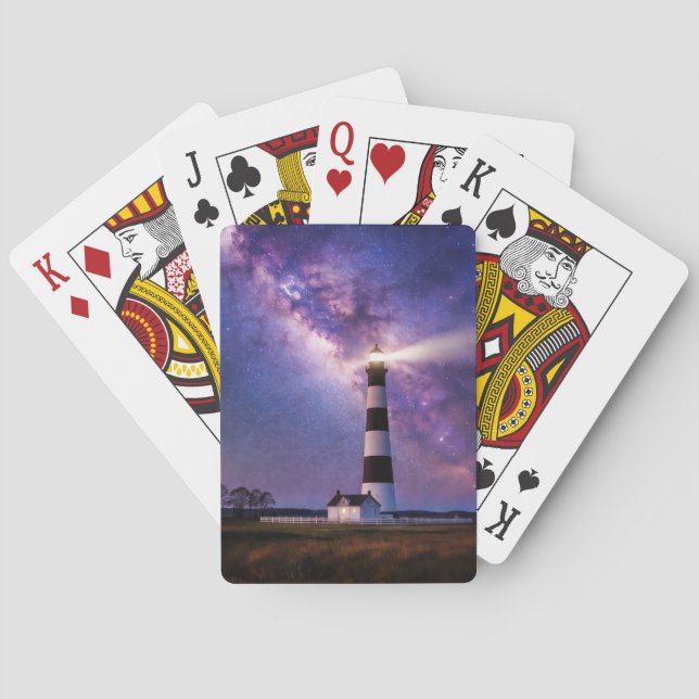 Baralho Farol de Bodie — Outer Banks (Verso)