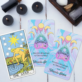 Baralho Fases da Lua Doce Planchette Rosa e Azul Místico