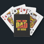 Baralho Father Gift | My Dad My Hero<br><div class="desc">Father Gift | My Dad My Hero</div>