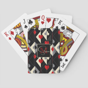 Baralho Fatos de jogar cartas no pôquer.