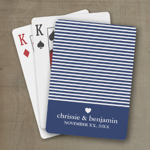 Baralho Favor de Casamento Personalizado Data do Noivo e d