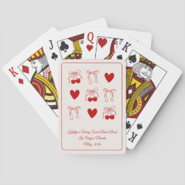 Baralho Favor de Jogo de Cartas de Despedida de Solteira C