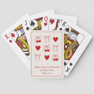 Baralho Favor de Jogo de Cartas de Despedida de Solteira C