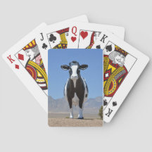 Fazenda branca preta engraçada do deserto da