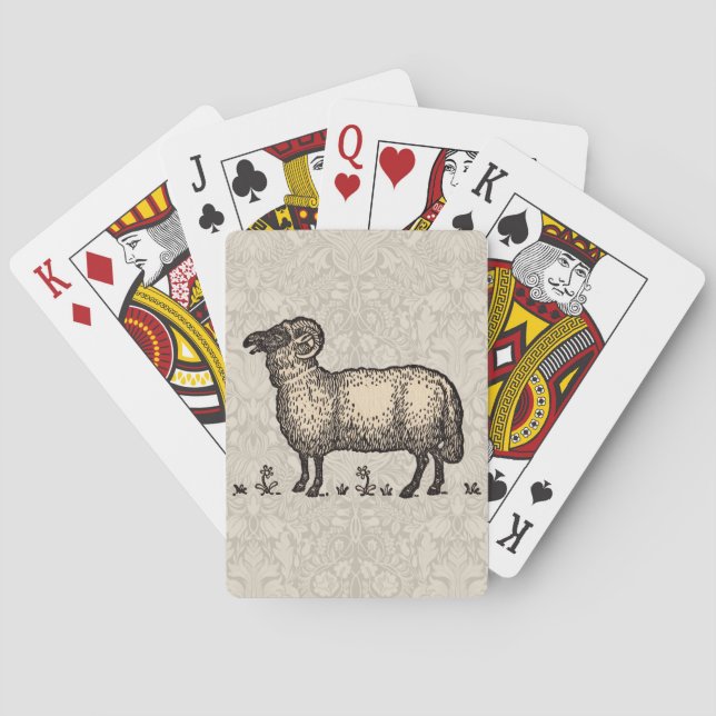 Baralho Fazenda De Ovinos (Verso)