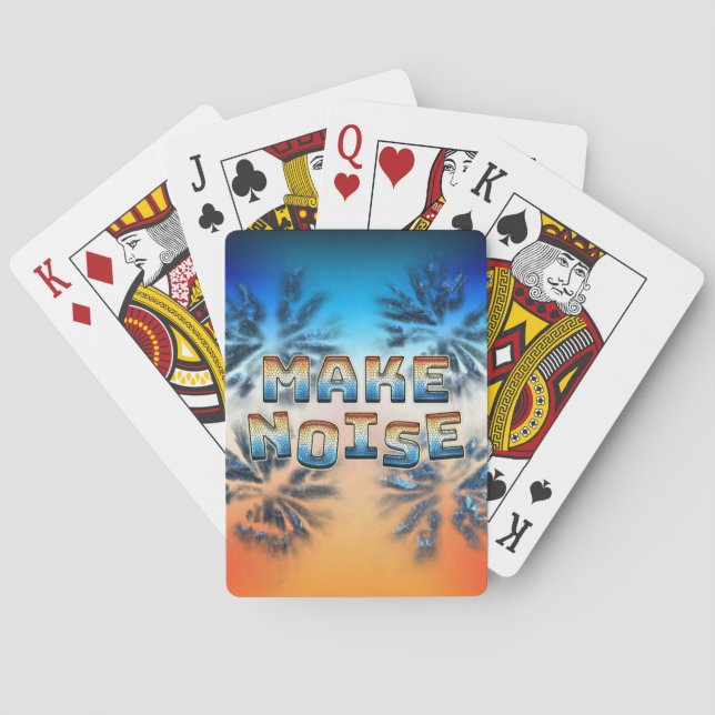 Baralho Fazer ruído (Verso)
