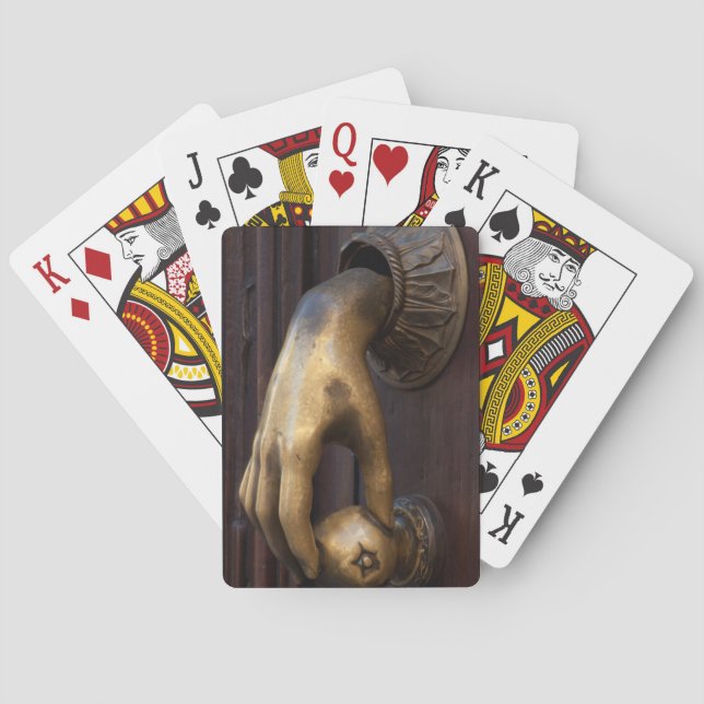 Baralho Feche o batedor de porta, México (Verso)