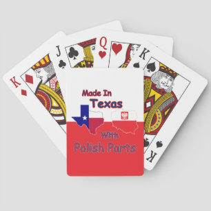 Baralho Feito No Texas Com Peças Poloneses