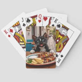 Baralho Felini gosta da cozinha grega