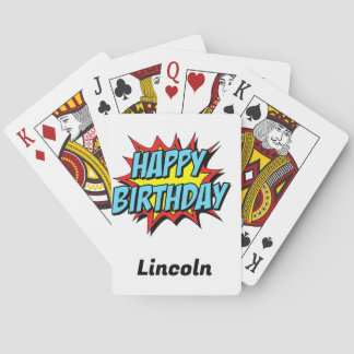 Baralho Feliz Aniversário Personalizado