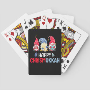 Baralho Feliz Chrismukkah Gnomos Hanukkah Feliz Natal