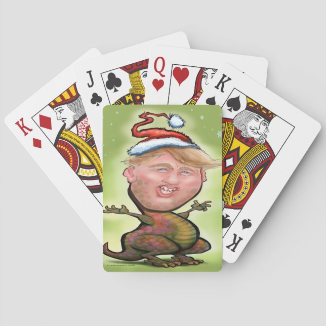 Baralho Feliz de Natal Trumpy (Verso)
