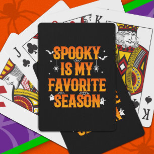Baralho Feliz Dia de as Bruxas engraçado de Halloween Spoo