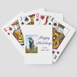 Baralho Feliz feriado pai filho presentes de Natal