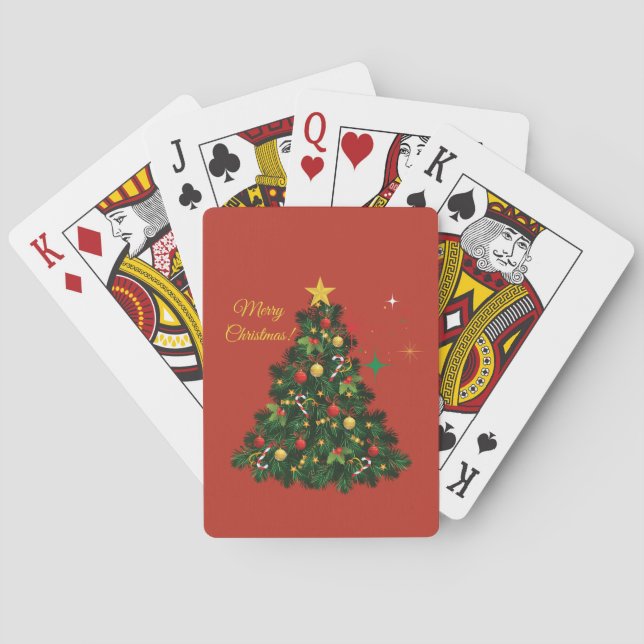 Baralho Feliz Natal Clássico (Verso)