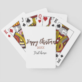 Baralho Feliz pêssego de Natal - ano negro - nome holi