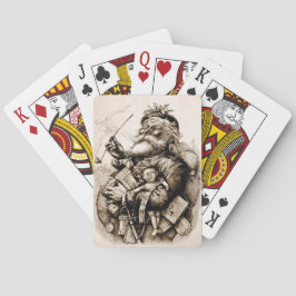 Baralho Feliz Velho Papai Noel