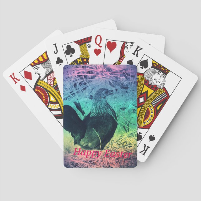 Baralho Felz pascoa Hen (Verso)