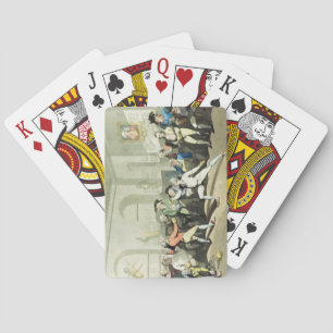 Baralho Fencing Academia do Sr. H Angelo, gravada por