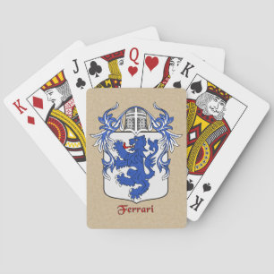 Baralho Ferrari Heraldic Shield e Mantle