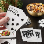 Baralho Festa de Padrinhos de casamento de Tripulação do G<br><div class="desc">Comprar personalizado para o seu partido jogando cartas com jogos de cartão "Tripulação do Alvo". Qualquer homem melhor,  padrinhos de casamento,  contínuos padrinhos de casamento,  noivo e pai do noivo amaria. Bachelor Party Tocando Cartões.</div>
