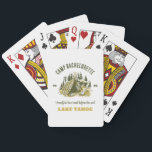 Baralho Festas de solteira de acampamento Meninas de acamp<br><div class="desc">Experimente a Aventura com presentes personalizados de Festa de solteira de campo! Prepare-se para uma festa de solteira inesquecível que combina entusiasmo exterior com estilo personalizado. Esta mercadoria personalizada é a adição perfeita à sua celebração temerária, acrescentando um toque de elegância e individualidade à sua viagem de praia. Aumente a...</div>