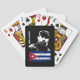 Baralho Fidel Castro Cuba Revolution Bandeira Cubana