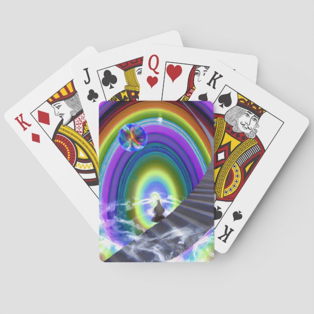 Baralho Figura Misteriosa no Stargate Inter-Dimensional (Verso)