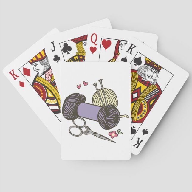 Baralho Fios de tricô (Verso)