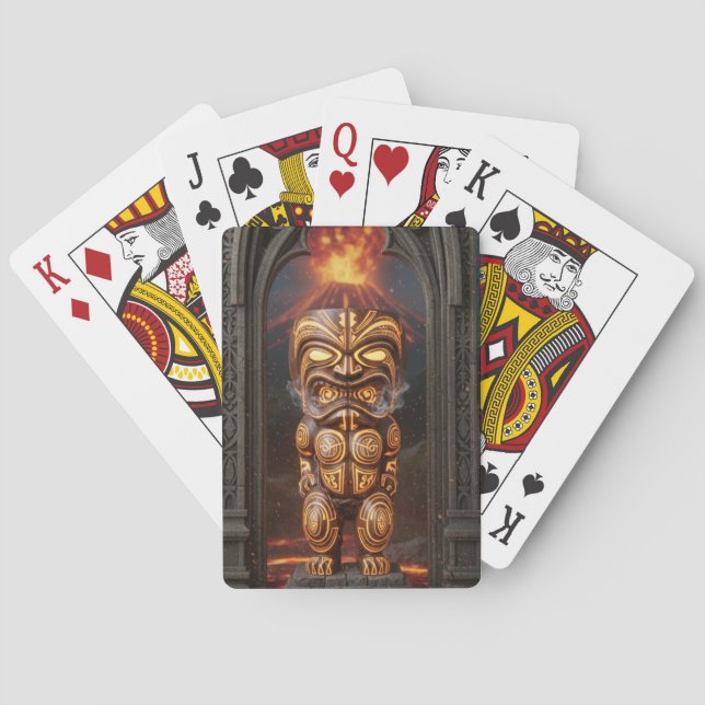 Baralho Fire God Playing Cards (Verso)
