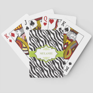 Baralho Fita verde da zebra