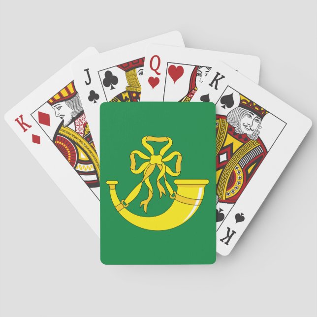 Baralho Flag of Huntingdonshire Playing Cards (Verso)