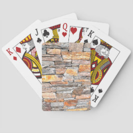 Baralho Flagstone | padrão natural de pedra | tijolos
