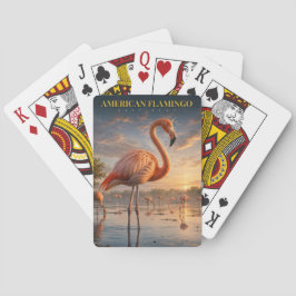 Baralho Flamingo Americano Laguna Costeira POKER de ANIMAI